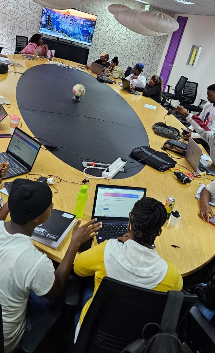 Learners Engaged in Practical Training